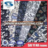 100 polyester stock dyeing denim pocket lining dyed fabric